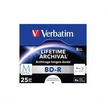Verbatim M-Disc 4x BD-R 25 GB 5 unid.