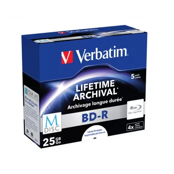 Verbatim M-Disc 4x BD-R 25 GB 5 unid.