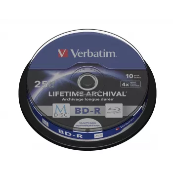 Verbatim M-Disc 4x BD-R 25 GB 10 unid.