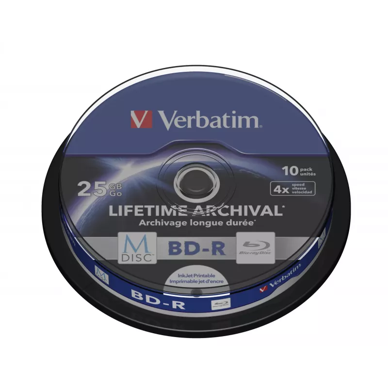 Verbatim M-Disc 4x BD-R 25 GB 10 unid.