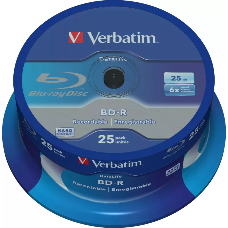 Verbatim Datalife 6x BD-R 25 GB 25 unid.