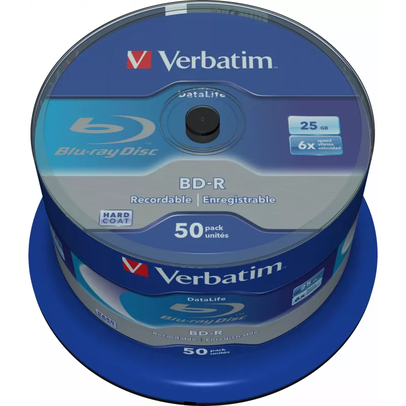 Verbatim Datalife 6x BD-R 25 GB 50 unid.