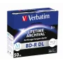 BD-R DL Verbatim MDISC 50 GB 5 unid. velocidade de gravação 6x