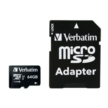 Memória flash Verbatim Premium 64 GB MicroSDXC Class 10