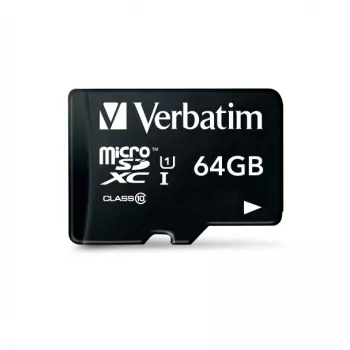 Memória flash Verbatim Premium 64 GB MicroSDXC Class 10