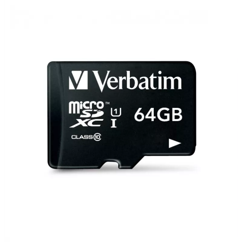 Memória flash Verbatim Premium 64 GB MicroSDXC Class 10