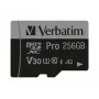 Verbatim Pro U3 256GB cartão Micro SDXC, 256 GB, MicroSDXC, Class 10, UHS-I, 100 MB/s, 90 MB/s