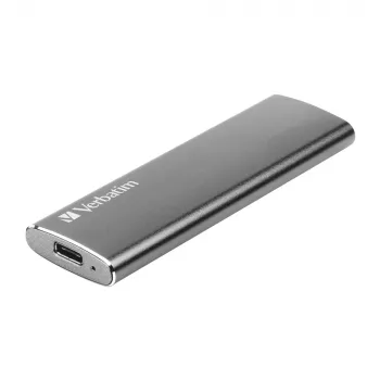 SSD externo Verbatim Vx500 USB 3.1 Gen 2 480 GB, 480 GB, USB Type-C, 3.2 Gen 2 (3.1 Gen 2), 500 MB/s, prateado