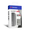 Verbatim Vx500 1 TB USB Type-C 3.2 Gen 2 (3.1 Gen 2) prateado