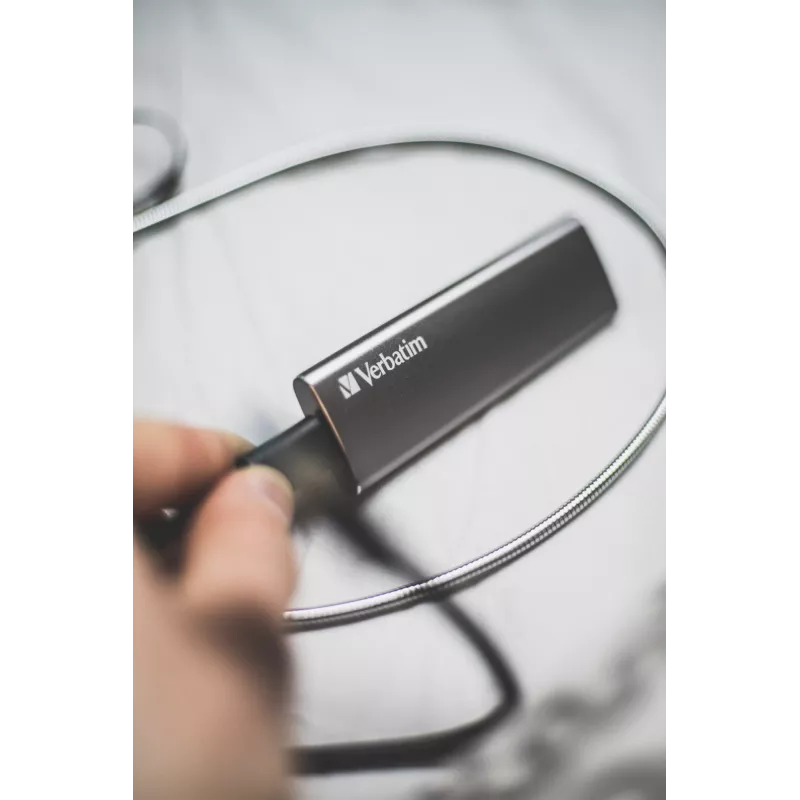 Verbatim Vx500 1 TB USB Type-C 3.2 Gen 2 (3.1 Gen 2) prateado