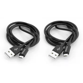 Cabo USB Verbatim 48874 USB 3.2 Gen 1 (3.1 Gen 1) 1 m Micro-USB A para USB A preto