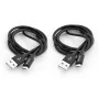 Cabo USB Verbatim 48874 USB 3.2 Gen 1 (3.1 Gen 1) 1 m Micro-USB A para USB A preto