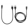 Cabo USB Verbatim 48875 USB 3.2 Gen 1 (3.1 Gen 1) 1 m Micro-USB A USB A preto