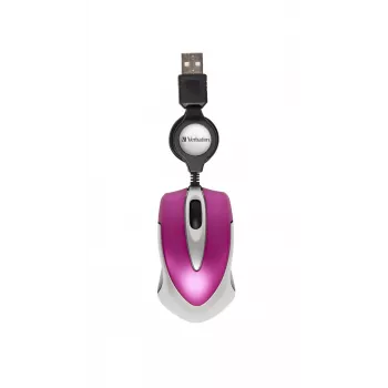 Rato Verbatim Go Mini escritório USB Type-A ótico 1000 DPI
