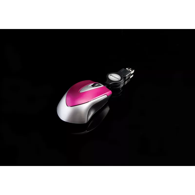 Rato Verbatim Go Mini escritório USB Type-A ótico 1000 DPI