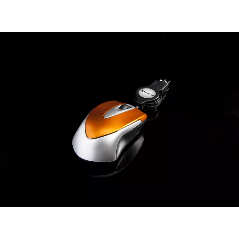 Rato Verbatim Go Mini escritório USB Type-A ótico 1000 DPI