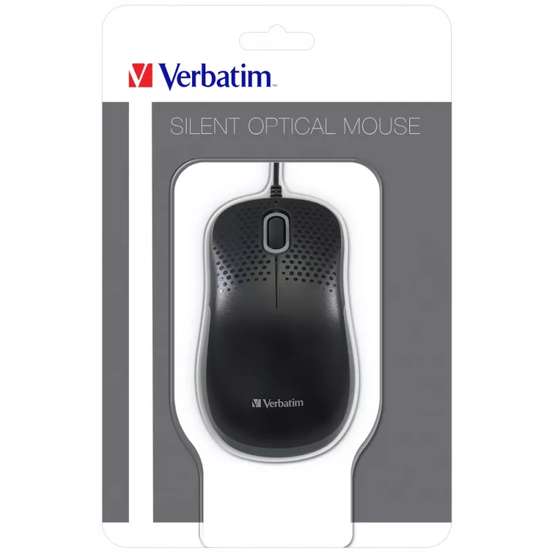 Rato Verbatim 49024 para destros USB Type-A ótico 1000 DPI