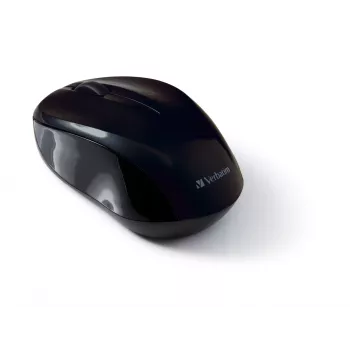 Rato Verbatim Go Nano escritório ambidestro RF sem fios 1600 DPI