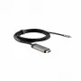 Adaptador de cabo de vídeo Verbatim 49144 1,5 m USB Type-C HDMI preto, prateado