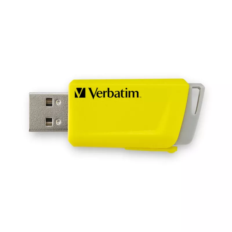 Verbatim Store 'n' Click - Pen drive USB 2.0 3.2 GEN1 - 3x16 GB - vermelho/azul/amarelo