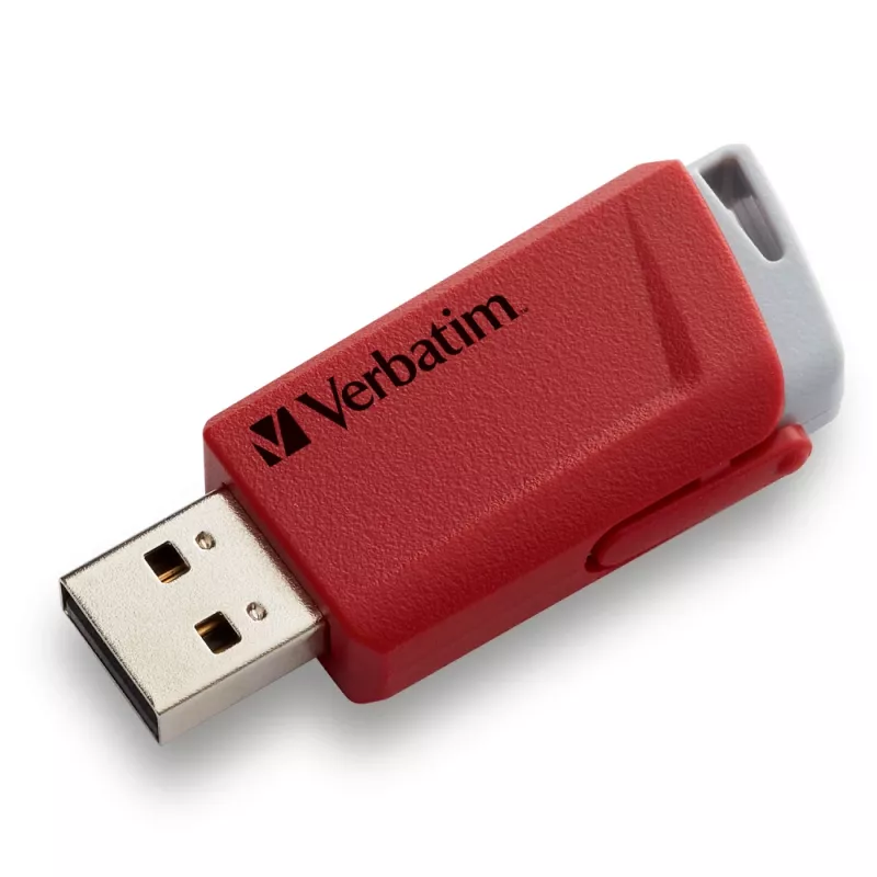 Verbatim Store 'n' Click - Pen drive USB 2.0 3.2 GEN1 - 3x16 GB - vermelho/azul/amarelo