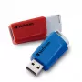 Verbatim Store 'n' Click - Pen drive USB 2.0 (3.2 GEN1) - 2x32 GB - vermelho/azul