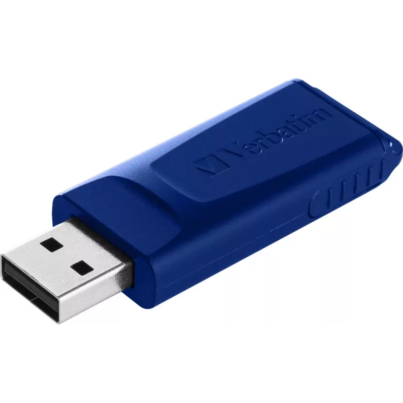 Verbatim Slider – Pen drive – 2x32 GB – azul/vermelho, 32 GB, USB Type-A, 2.0, Slide, 8 g, azul, vermelho