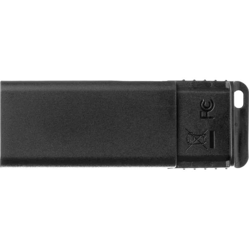 Verbatim Slider - Pen drive 128 GB - preto, 128 GB, 2.0, Slide, 8 g, preto