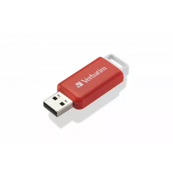 Pen drive Verbatim DataBar 16 GB USB Type-A 2.0 vermelho