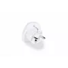 Adaptador de ficha de rede Verbatim 49541 universal tipo E/F híbrido branco