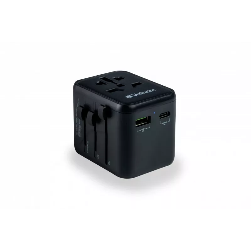 Adaptador de rede Verbatim 49544 universal preto