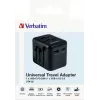 Adaptador de rede Verbatim 49544 universal preto