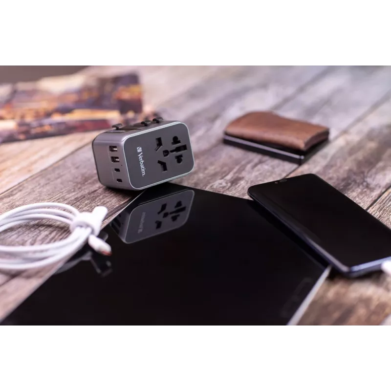 Adaptador de fonte de alimentação Verbatim 49545 universal