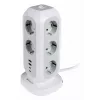 Extensão elétrica Verbatim 49547 11 tomadas AC interior branco