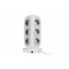 Extensão elétrica Verbatim 49547 11 tomadas AC interior branco