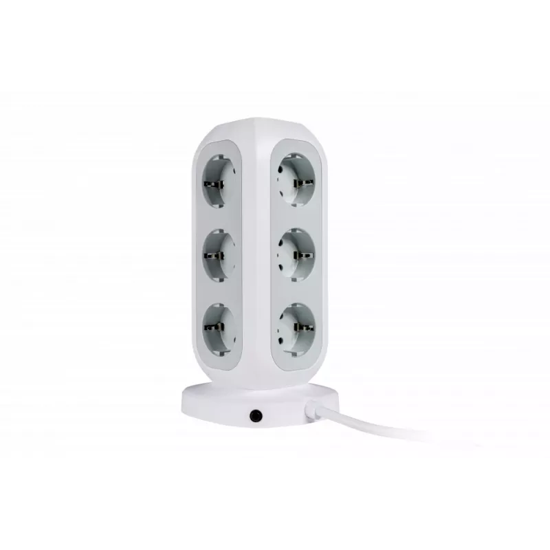 Extensão elétrica Verbatim 49547 11 tomadas AC interior branco