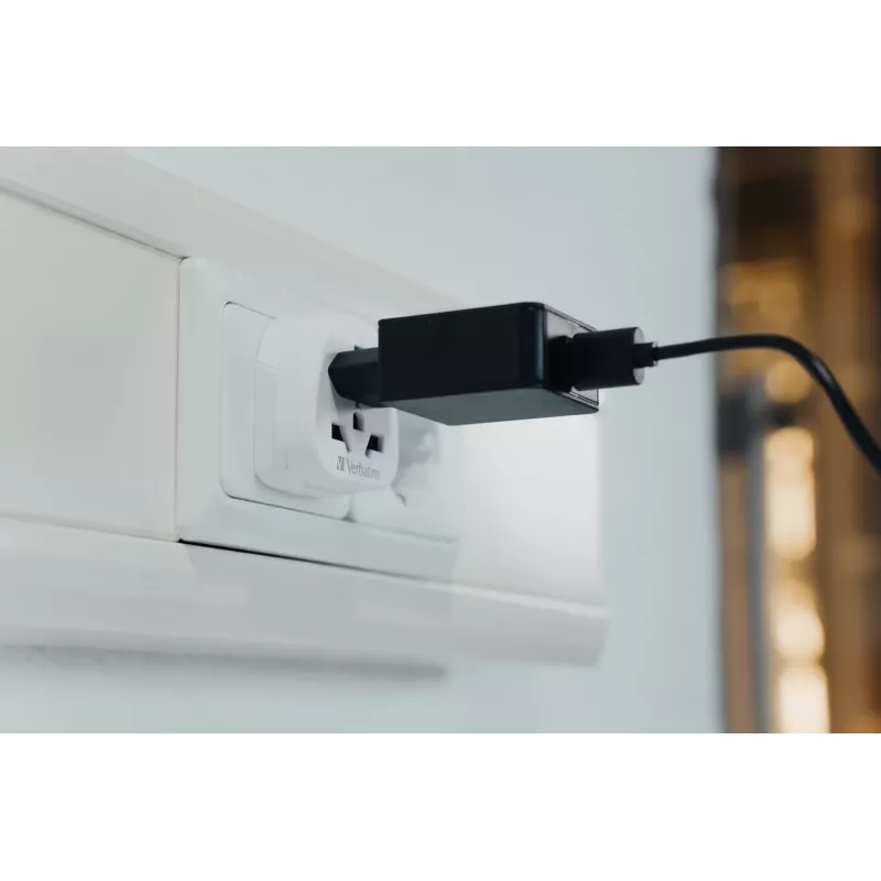 Adaptador de viagem Verbatim World to Europe WTEU-02