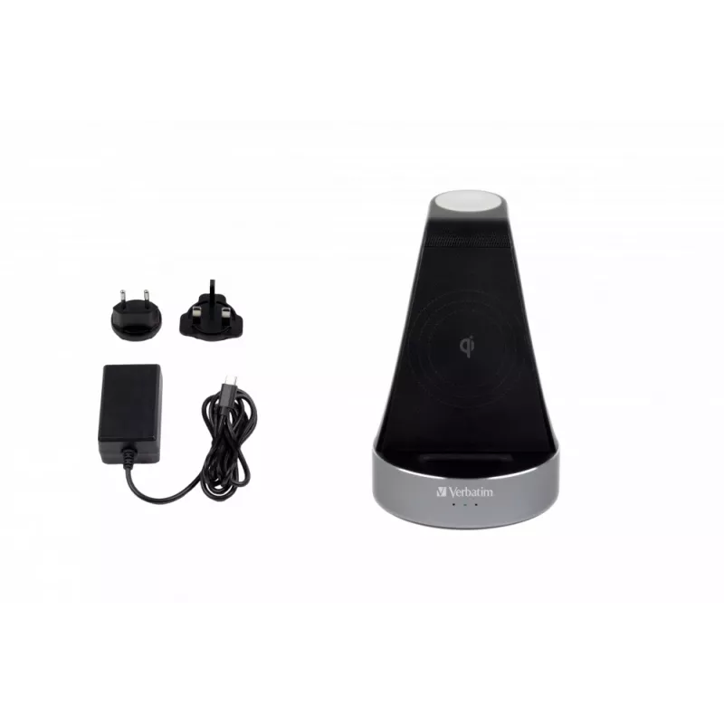 Carregamento sem fios Verbatim WCS-01 universal preto interior