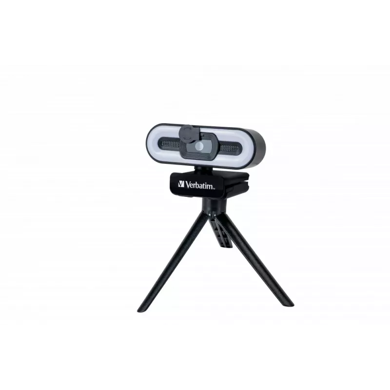 Webcam Verbatim 49579 1920 x 1080 píxeis USB 2.0 preta