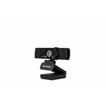 Webcam Verbatim 49580 3840 x 2160 píxeis USB 2.0 preta