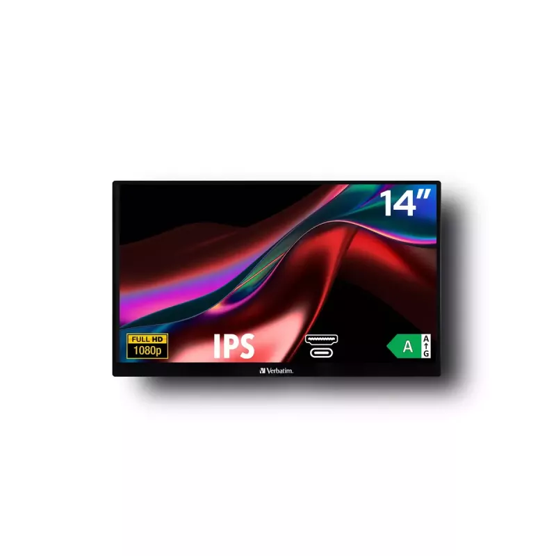 Monitor de computador Verbatim 49590 35,6 cm (14