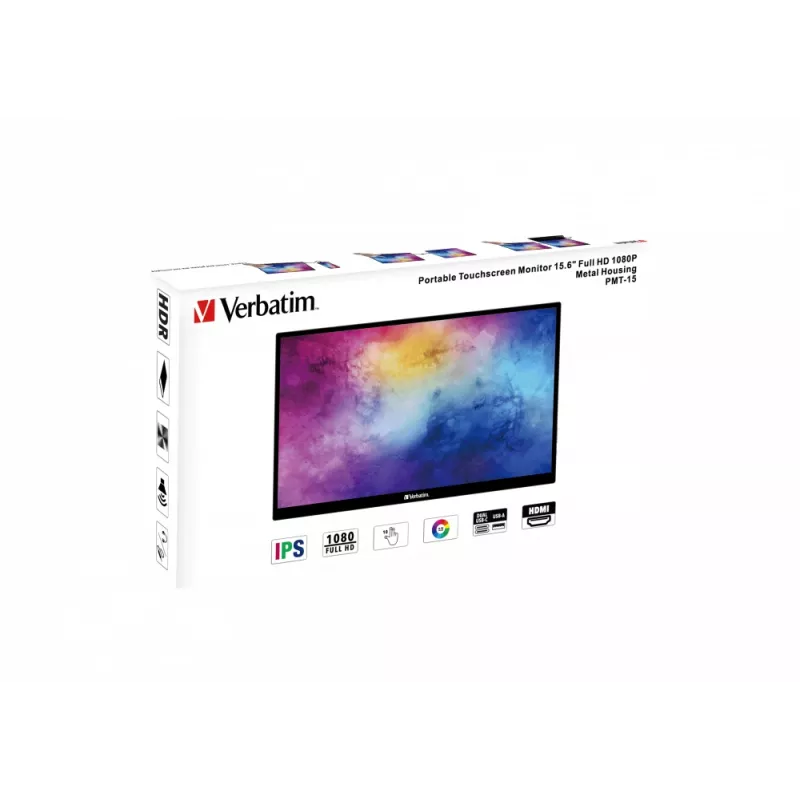 Monitor de computador Verbatim 49592 39,6 cm (15,6