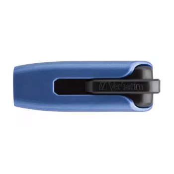 Pen drive Verbatim V3 MAX USB 3.0 32 GB - azul, 32 GB, USB Type-A, 3.2 Gen 1 (3.1 Gen 1), 175 MB/s, Slide, azul
