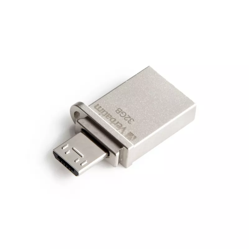 Pen drive Verbatim Store 'n' Go OTG Micro USB 32 GB USB Type-A / Micro-USB 3.2 Gen 1 (3.1 Gen 1) prateado