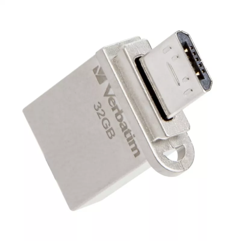 Pen drive Verbatim Store 'n' Go OTG Micro USB 32 GB USB Type-A / Micro-USB 3.2 Gen 1 (3.1 Gen 1) prateado
