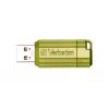 Verbatim PinStripe 3.0 – unidade USB 3.0 32 GB – verde eucalipto