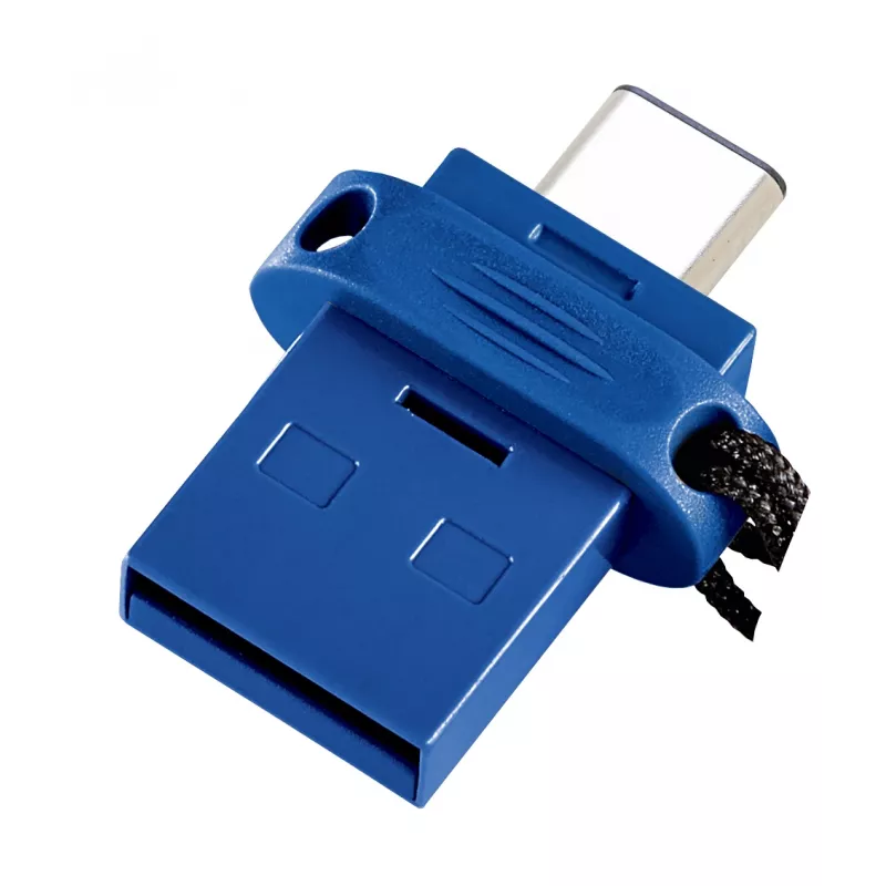 Verbatim Dual - unidade USB 3.0 32 GB - USB-C / USB-A - azul