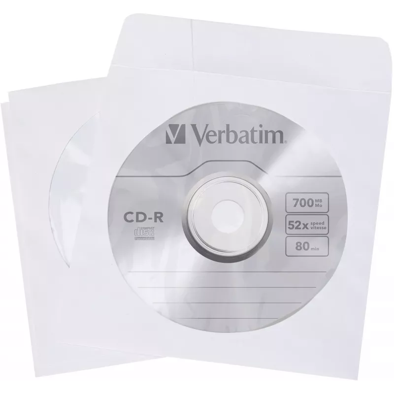 Verbatim capas para CD pack de 50