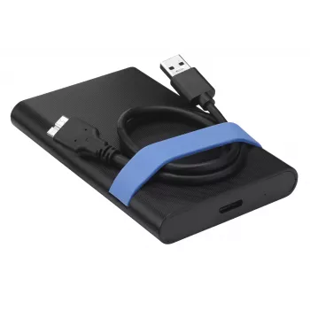 Verbatim Store'N'Go kit de caixa HDD/SSD preto, azul 2,5 polegadas
