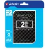 Verbatim Store 'n' Go USB 3.0 disco rígido 2TB preto, 2 TB, 3.2 Gen 1 (3.1 Gen 1), 5400 rpm, preto